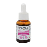 Balance AHA 10% BHA 2% Balance & Brightening Serum 30ml - Makeup Stash Pakistan
