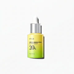 Green Lemon Vita C Blemish Serum, Vitamin C Serum 20g, Brightening Serum, Dark Spot Serum, Lemon Extract Serum, Blemish Control Serum, Hyperpigmentation Treatment, Antioxidant Vitamin C, Hydrating Vitamin C Serum, Korean Skincare Serum, Radiance Boosting Serum, Daily Vitamin C - Makeup Stash Pakistan
