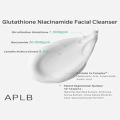 Glutathione Face Wash, Niacinamide Cleanser, Brightening Cleanser Pakistan, Korean Face Wash, Face Cleanser for Glow, Dark Spot Face Wash, Oil Control Cleanser, Gentle Facial Cleanser, Acne Skin Face Wash, Even Tone Cleanser- Makeup Stash Pakistan