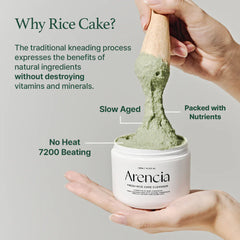 arencia mochi cleanser, rice cleanser face wash, gentle face cleanser, hydrating cleanser, korean skincare cleanser, arencia rice mochi cleanser, soft skin face wash, sensitive skin cleanser, daily face wash, moisturizing cleanser - Makeupstashpk