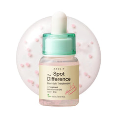 Axis-Y blemish treatment, acne spot treatment korea, spot the difference axis-y, dark spot corrector serum, acne treatment for sensitive skin, korean acne solution,Makeupstashpk
