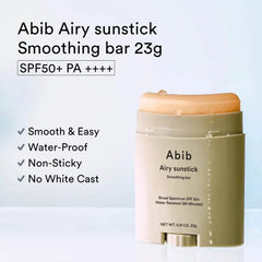 Abib - Air Sunstick Smoothing Bar 23g - Makeup Stash Pakistan