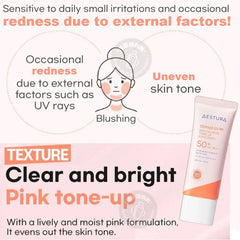 Aestura - Derma UV365 Red Calming Tone-Up Sunscreen 10ml - Makeup Stash Pakistan