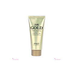 Anjo - 24K gold foam cleansing 100ml - Makeup Stash Pakistan