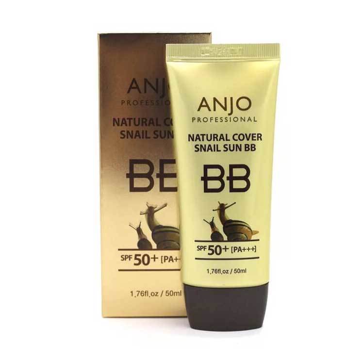 Anjo Professional Natural Cover Snail Sun BB Cream 50 ML - Makeup Stash Pakistan