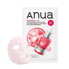 Anua, Anua Niacinamide, Anua TXA, Anua Mask, Anua Sheet Mask, Niacinamide, Tranexamic Acid, TXA, Serum Mask, Sheet Mask, Face Mask, Korean Skincare, Korean Beauty, Brightening Mask, Hydrating Mask, Glow Mask, Radiant Skin, Skincare - Makeupstashpk