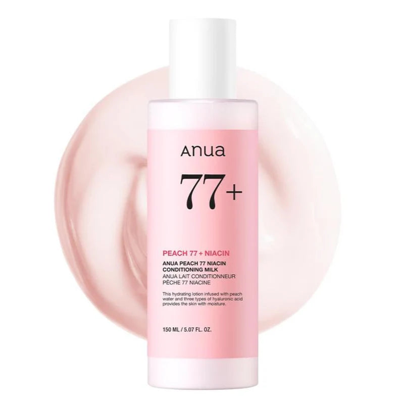 Anua Peach 77% Niacin Conditioning Milk 150ml - Makeup Stash Pakistan