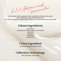 5% Niacinamide , Mini Brightening Serum , Dark Spot , Glow Serum , Makeupstashpk