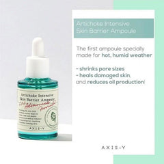 Axis-Y Artichoke Intensive Skin Barrier Ampoule 30 ML - Makeup Stash Pakistan