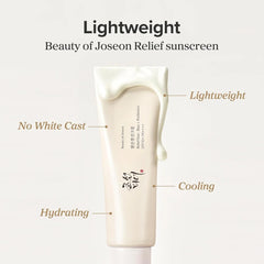 Beauty of Joseon Relief Rice Probiotics Sun SPF50+ PA++++ 50ML - Makeup Stash Pakistan