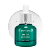 BRINGGREEN Zinc TECA Serum, acne serum, blemish treatment serum, anti acne skincare, centella serum, zinc PCA serum, redness relief serum, Korean skincare serum,Makeupstashpk
