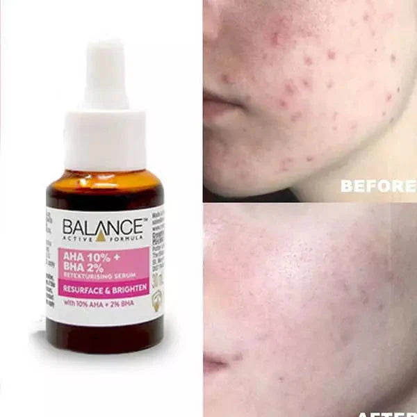 Balance AHA 10% BHA 2% Balance & Brightening Serum 30ml Balance AHA 10% BHA 2% Balance & Brightening Serum 30ml