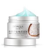 BioAqua Exfoliating Gel Body Cream – Gentle Dead Skin Remover & Hydrating Brightening Body Scrub