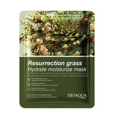 Bioaqua Resurrection Grass Moisturizing Facial Sheet Mask - Makeup Stash Pakistan