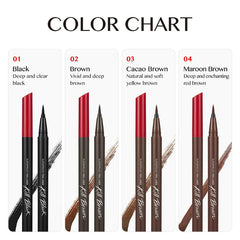 Cacao Brown Eyeliner, Superproof Pen Liner, Waterproof Eyeliner, Korean Eyeliner,Long Lasting Eyeliner, Natural Glam Makeup, Precision Eyeliner, Eye Makeup Korea, Beauty Essentials, Makeup Must Have, - Makeup Stash Pakistan