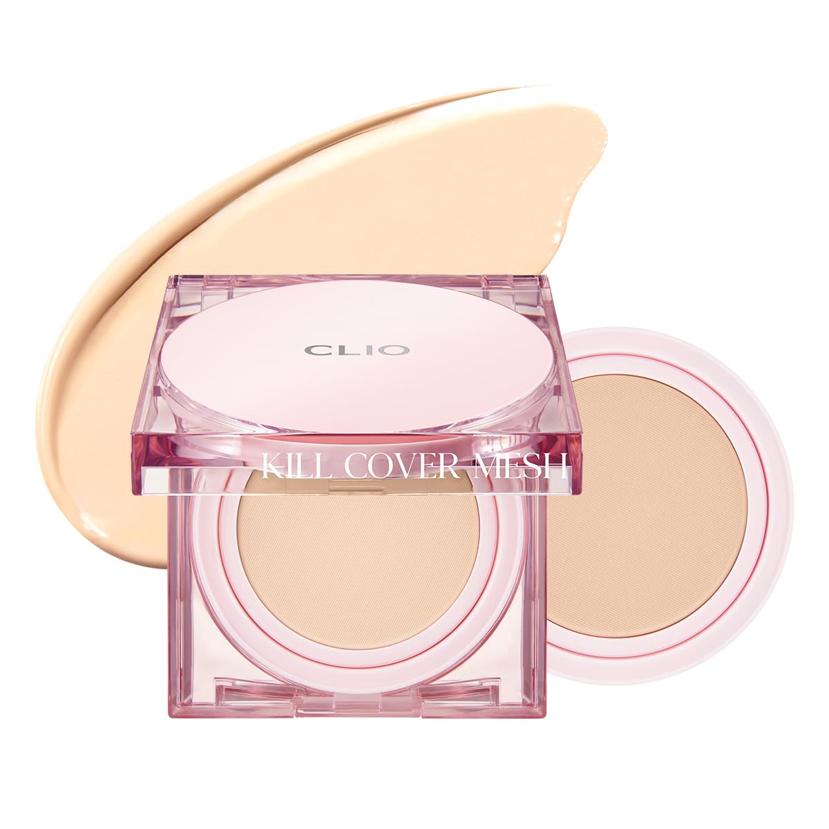clio mesh glow cushion, clio 21n linen, korean glow cushion, dewy cushion foundation, hydrating cushion foundation, clio kill cover glow, k beauty cushion, luminous foundation,Makeupstashpk