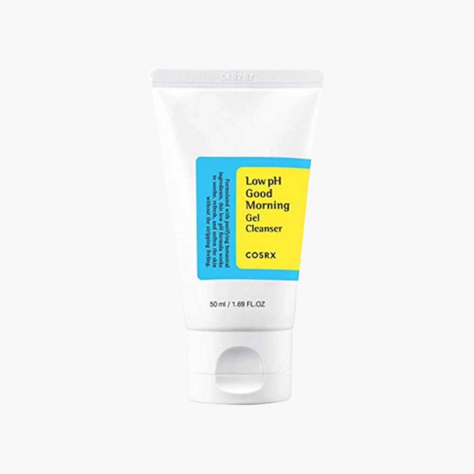 good morning gel cleanser, korean face wash cosrx, gentle cleanser k beauty, low ph face wash, acne prone skin cleanser, travel size cleanser, oily skin face wash, sensitive skin cleanser, cosrx cleanser mini - Makeup Stash Pakistan