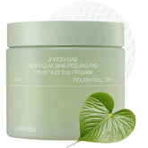 Exfoliating toner pads, Salicylic acid pads, Acne treatment pads, Korean Skincare Exfoliator, Pore Cleansing pads, Blackhead Removal pads, Oily Skin Exfoliating pads, Gentle Chemical Exfoliation, Heartleaf skincare - Makeup Stash Pakistan