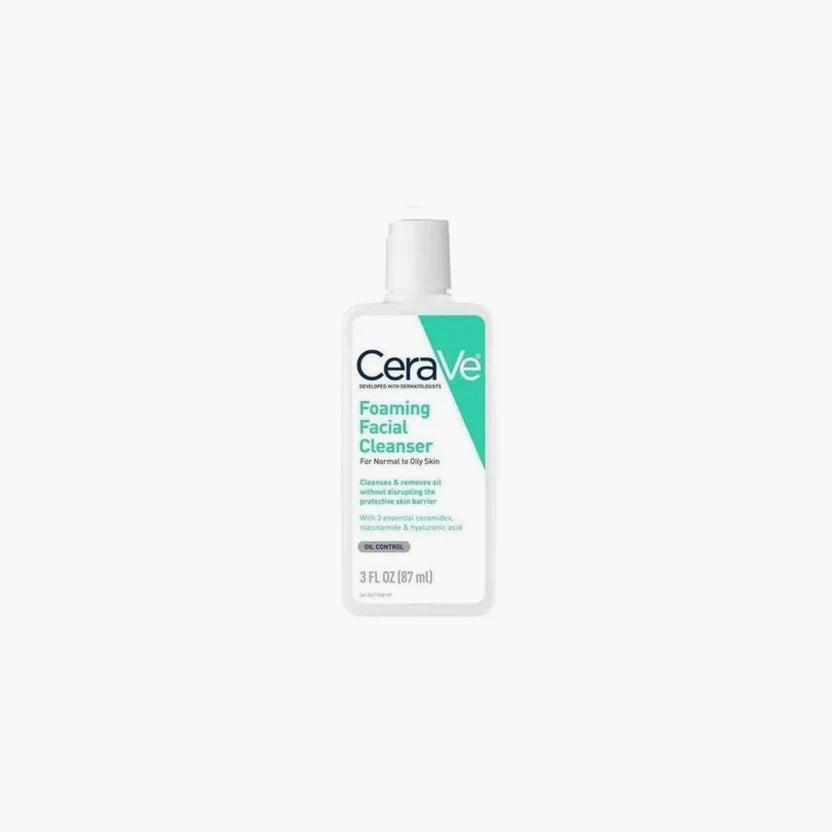 Foaming face wash, cleanser for oily skin, hydrating facial cleanser,ceramide cleanser, niacinamide face wash, skincare for oily skin, fragrance free cleanser, daily facial cleanser, dermatologist recommended cleanser, gentle foaming cleanser - Makeupstashpk