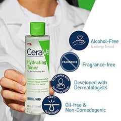 Facial Toner , Hydrating Toner , Alcohol-Free , Moisturizing Toner , Dry Skin , Sensitive Skin , Skincare products , Makeupstashpk