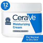 CeraVe Moisturizing Cream For Normal to Dry Skin 12 OZ - Makeup Stash Pakistan