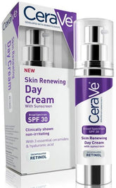CeraVe Skin Renewing Day Cream with Sunscreen SPF 30 - Makeup Stash Pakistan