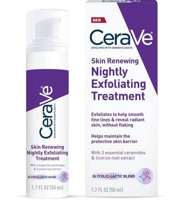 CeraVe Skin Renewing Nightly Exfoliating Treatment - Makeup Stash Pakistan