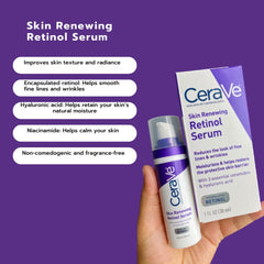 CeraVe Skin Renewing Retinol Serum 30 ML - Makeup Stash Pakistan