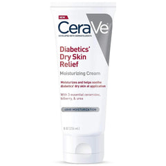Cerave Diabetics Dry Skin Relief Moisturizing Cream 8Oz - Makeup Stash Pakistan