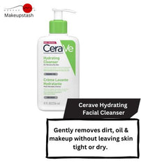 Cerave Hydrating Cleanser for Normal to Dry skin 355 ML (USA) - Makeup Stash Pakistan