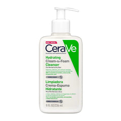 Cerave Hydrating Cream to Foam Cleanser 236 ML - Makeup Stash Pakistan