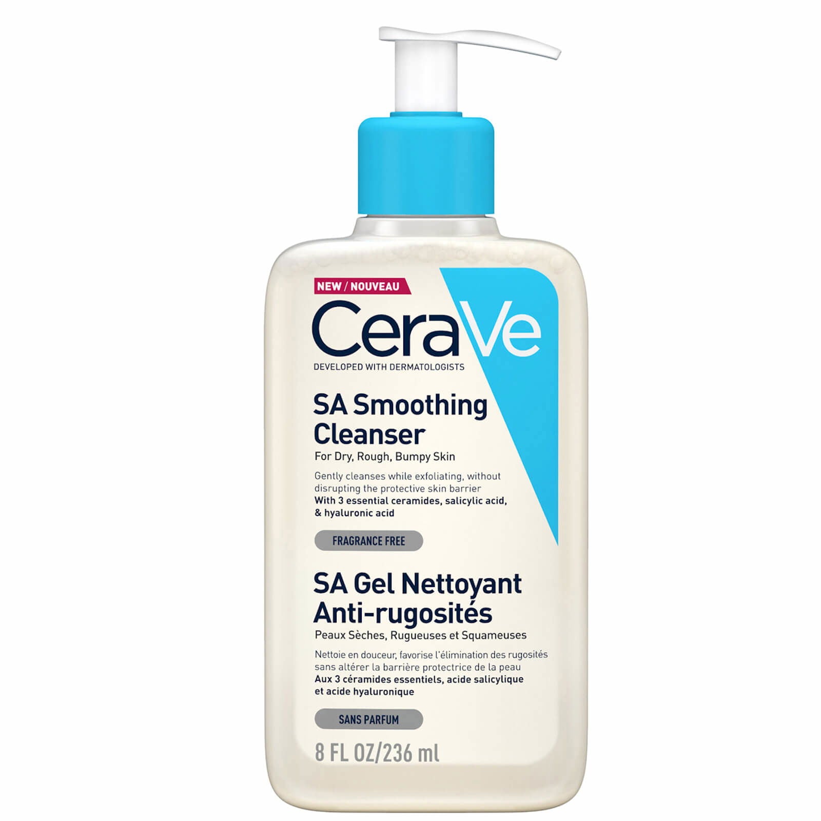 Cerave SA Smoothing Cleanser 236 ML - Makeup Stash Pakistan Cerave SA Smoothing Cleanser 236 ML - Makeup Stash Pakistan
