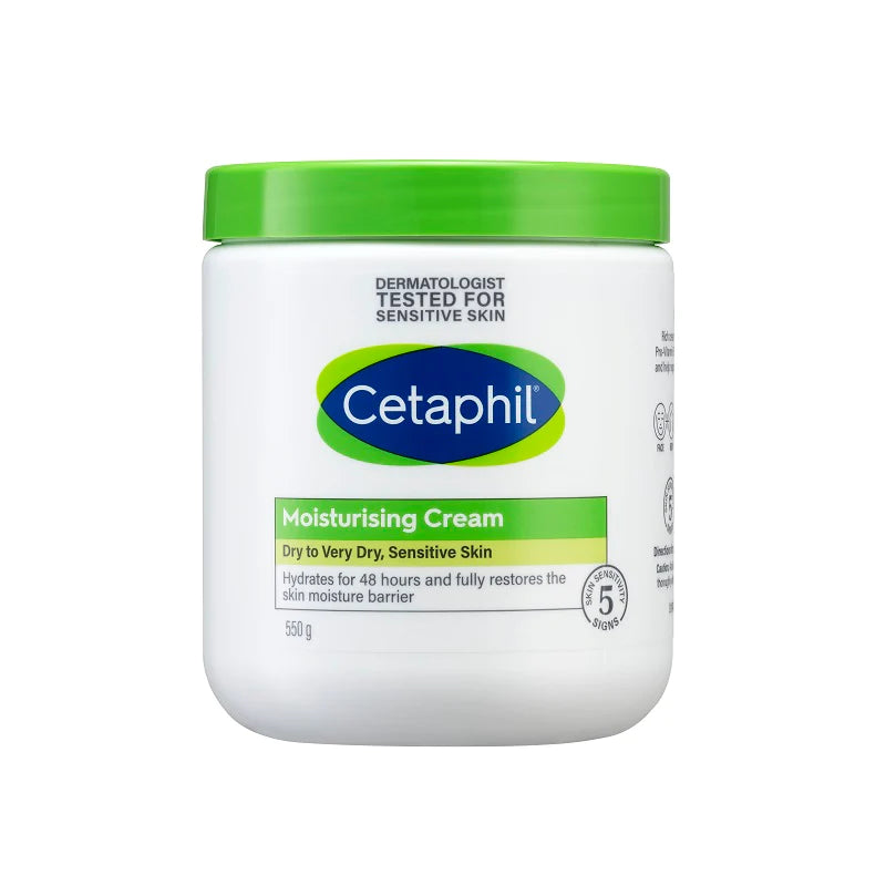 Cetaphil Moisturizing Cream For Dry Sensitive Skin 550g | Makeupstash Pakistan