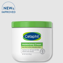 Cetaphil Moisturizing Cream For Dry Sensitive Skin 550g - Makeup Stash Pakistan