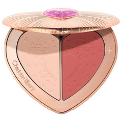 Charlotte Tilbury, Charlotte Tilbury Pillow Talk, Pillow Talk Flawless Peach, Charlotte Tilbury Face Palette, Charlotte Tilbury Blush, Charlotte Tilbury Highlighter, Peach Blush Palette, Glow Makeup Palette, Luxury Makeup, Blush and Highlighter Duo, Pillow - Mkeupstashpk