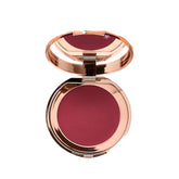Pillow talk glow passion, cream blush, lip and cheek tint, charlotte tilbury pakistan, dewy blush, luxury makeup, natural glow makeup, multi use makeup, blush compact, glowing skin makeup - Makeup Stash Pakistan
