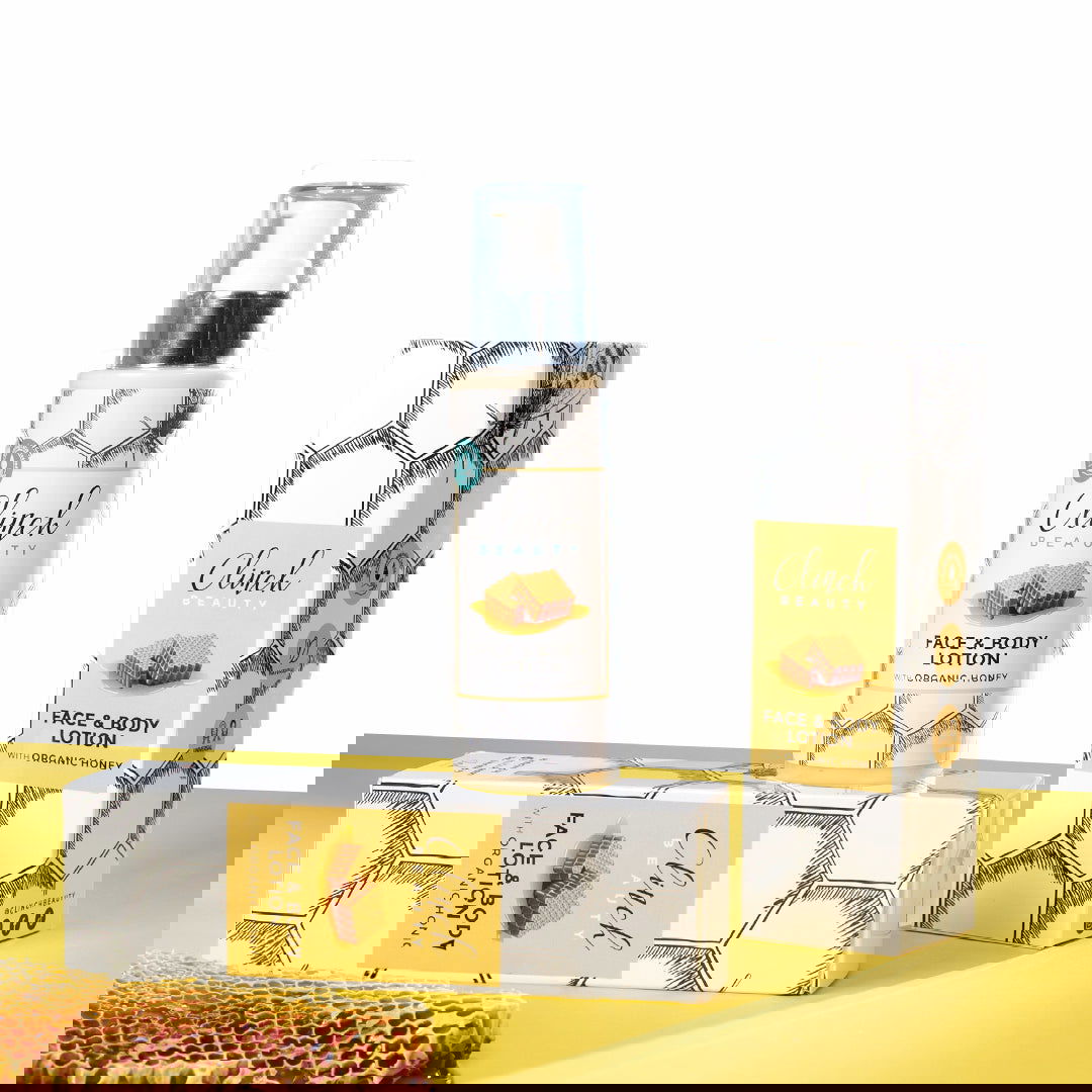 Clinch Beauty Face & Body Lotion With Organic Honey - Makeup Stash Pakistan