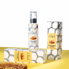 Clinch Beauty Face & Body Lotion With Organic Honey - Makeup Stash Pakistan