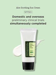 Cosrx Aloe Soothing Sun Cream SPF50 PA+++ 50ml - Makeup Stash Pakistan