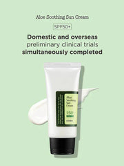 COSRX Aloe Soothing Sun Cream SPF50 PA+++ 50ml – Hydrating Daily Sunscreen