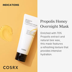 Cosrx Full Fit Propolis Honey Overnight Mask 60g - Makeup Stash Pakistan