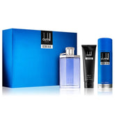 DUNHILL DESIRE BLUE MEN EDT 3S SET (100ML+30ML+195ML DEO) - Makeup Stash Pakistan