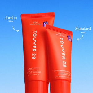 Tower 28 SOS Daily Barrier Recovery Cream 20ml – Hydrating Repair Moisturizer for Sensitive Skin
