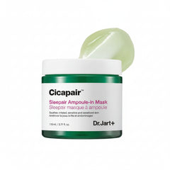 Dr. Jart+, Cicapair mask, sleeping mask Korea, overnight face mask, cica sleeping pack, redness repair mask, Korean skincare night mask, hydrating sleeping mask,Makeupstashpk