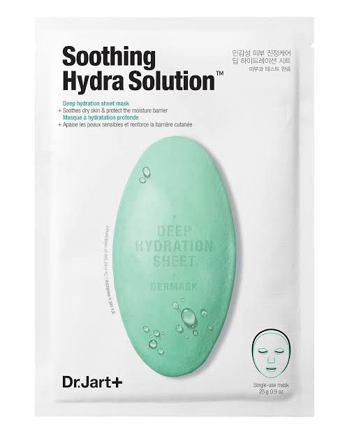 Dr. Jart+ Soothing Hydra Solution Mask Sheet - Makeup Stash Pakistan