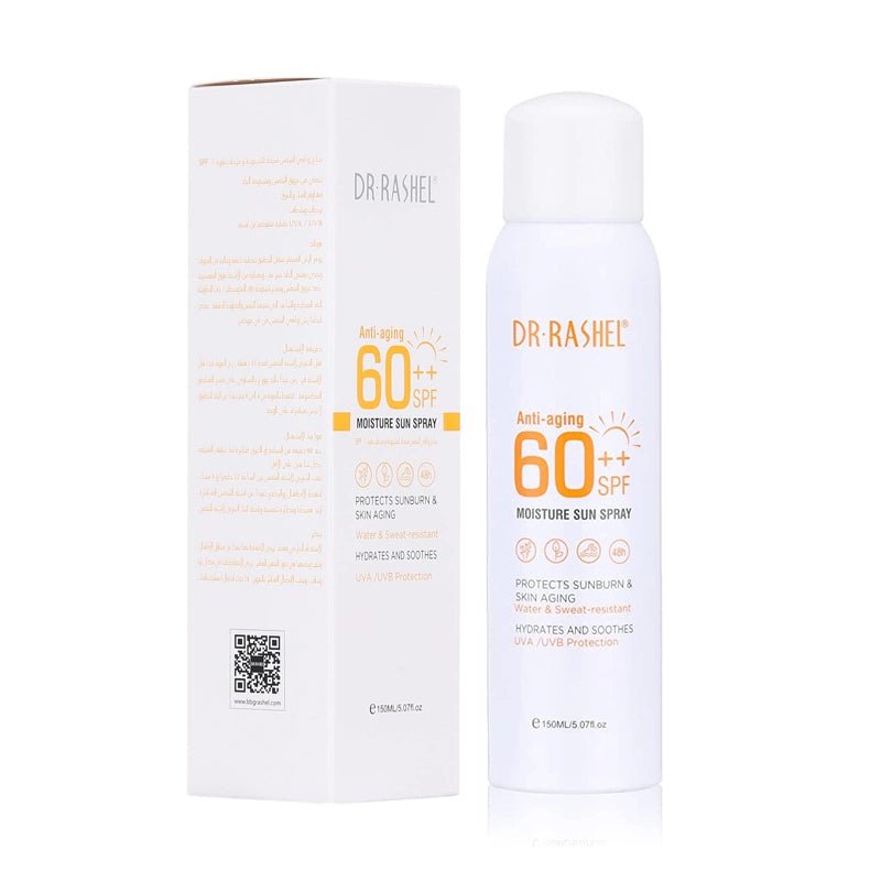 Dr. Rashel Moisture Sun Spray SPF 60++ - Makeup Stash Pakistan