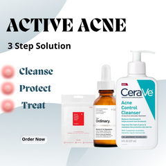 Active Acne 3 Step Solution Bundle In Pakistan