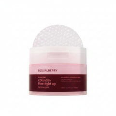 Eqqualberry toner pads, pore tightening pads, collagen toner pads, pore minimizing skincare, Korean toner pads, oily skin toner pads, skin refining pads, pore care skincare, gel toner pads,Makeupstashpk