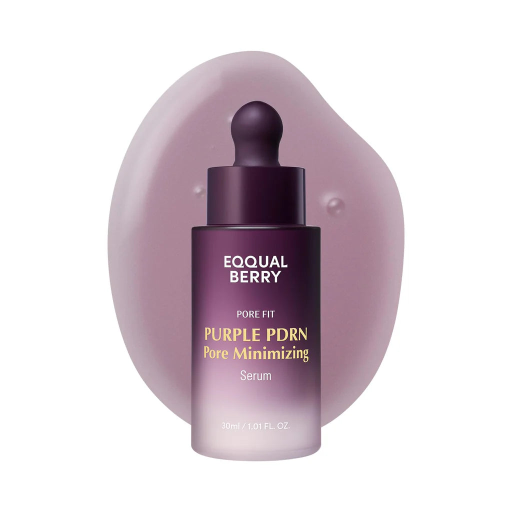 Eqqualberry PDRN serum, pore minimizing serum, pore tightening serum, skin repair serum, Korean skincare serum, oily skin serum, texture refining serum, enlarged pores treatment,Makeupstashpk