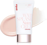 korean sunscreen, spf50 sunscreen, ceramide sunscreen, hydrating sunscreen, sunscreen for sensitive skin, lightweight sunscreen, no white cast sunscreen, daily sun protection, k-beauty sunscreen - Makeup Stash Pakistan